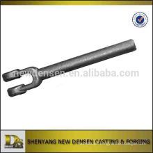 Precision cast iron die forging long handle metal support